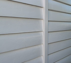 Timber was scribed over the gap to seal out water and make for a neat finish